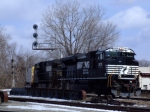 169 coming through the Amtrak station